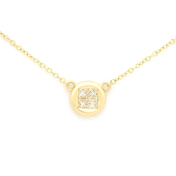 Princess Diamond Necklace