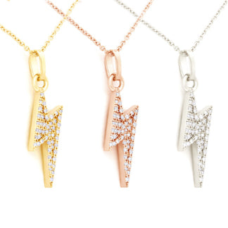 Lightning Diamond Necklace