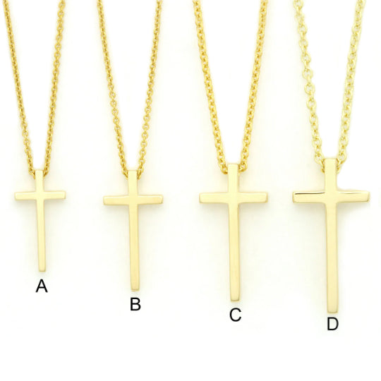 Cross Gold Necklace