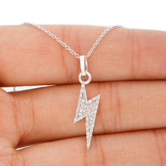 Lightning Diamond Necklace