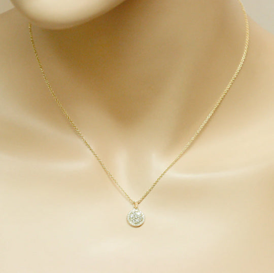 Flower Setting Diamond Necklace