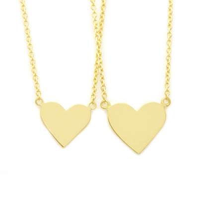 Tiny Heart 14K Gold Necklace