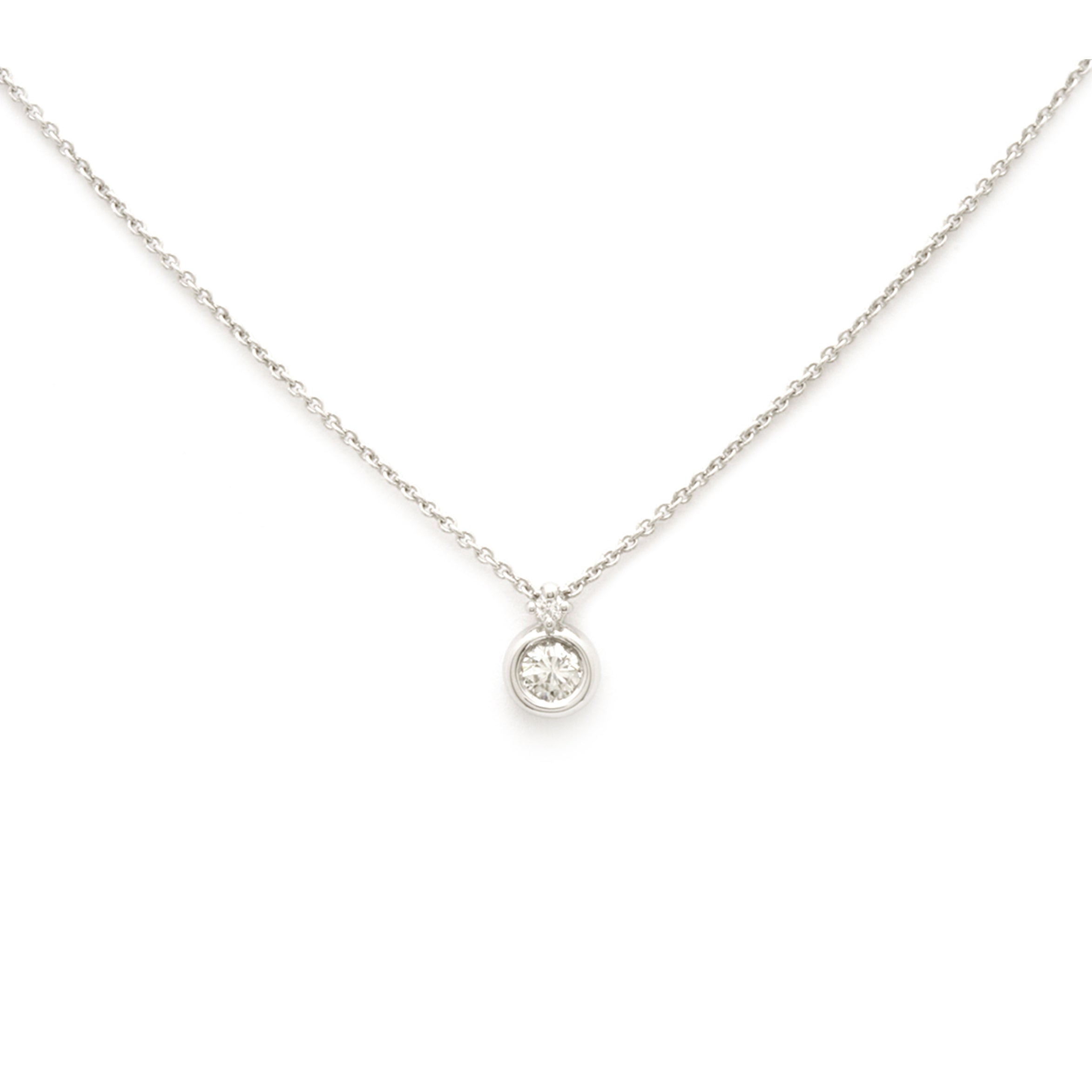 Solitaire Diamond Necklace